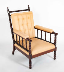 Late 19th / Early 20th Century American Bobbin Armchair