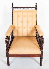 Late 19th / Early 20th Century American Bobbin Armchair