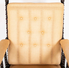 Late 19th / Early 20th Century American Bobbin Armchair
