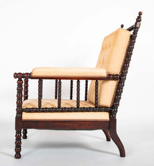 Late 19th / Early 20th Century American Bobbin Armchair
