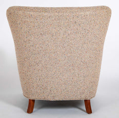 Armchair In The Manner of Viggo Boesen in BDDW fabric