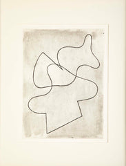16 Cold Needle Etchings from "Vers le Blanc Infini" by Jean ( Hans ) Arp - Priced Individually