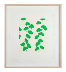 "Wallflowers" Serigraph of Flowers by Donald Sultan