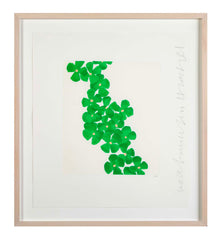 "Wallflowers" Serigraph of Flowers by Donald Sultan