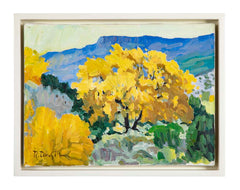 "October Color" Oil on Canvas by American Artist Robert A. Daughters