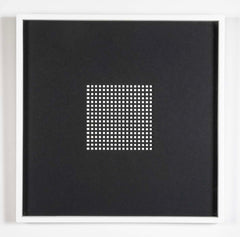 "Book AC" 12 Framed Hand Cut Slotted Sheets on Paper by Dietor Roth