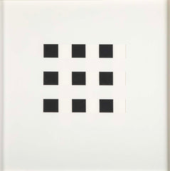 "Book AC" 12 Framed Hand Cut Slotted Sheets on Paper by Dietor Roth
