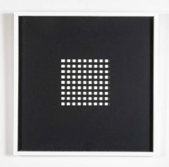 "Book AC" 12 Framed Hand Cut Slotted Sheets on Paper by Dietor Roth