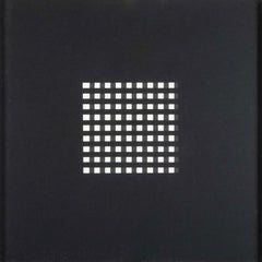 "Book AC" 12 Framed Hand Cut Slotted Sheets on Paper by Dietor Roth