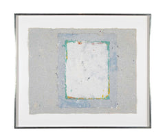 Geometric Abstract Mixed Media on Paper by American Artist Kenneth Noland