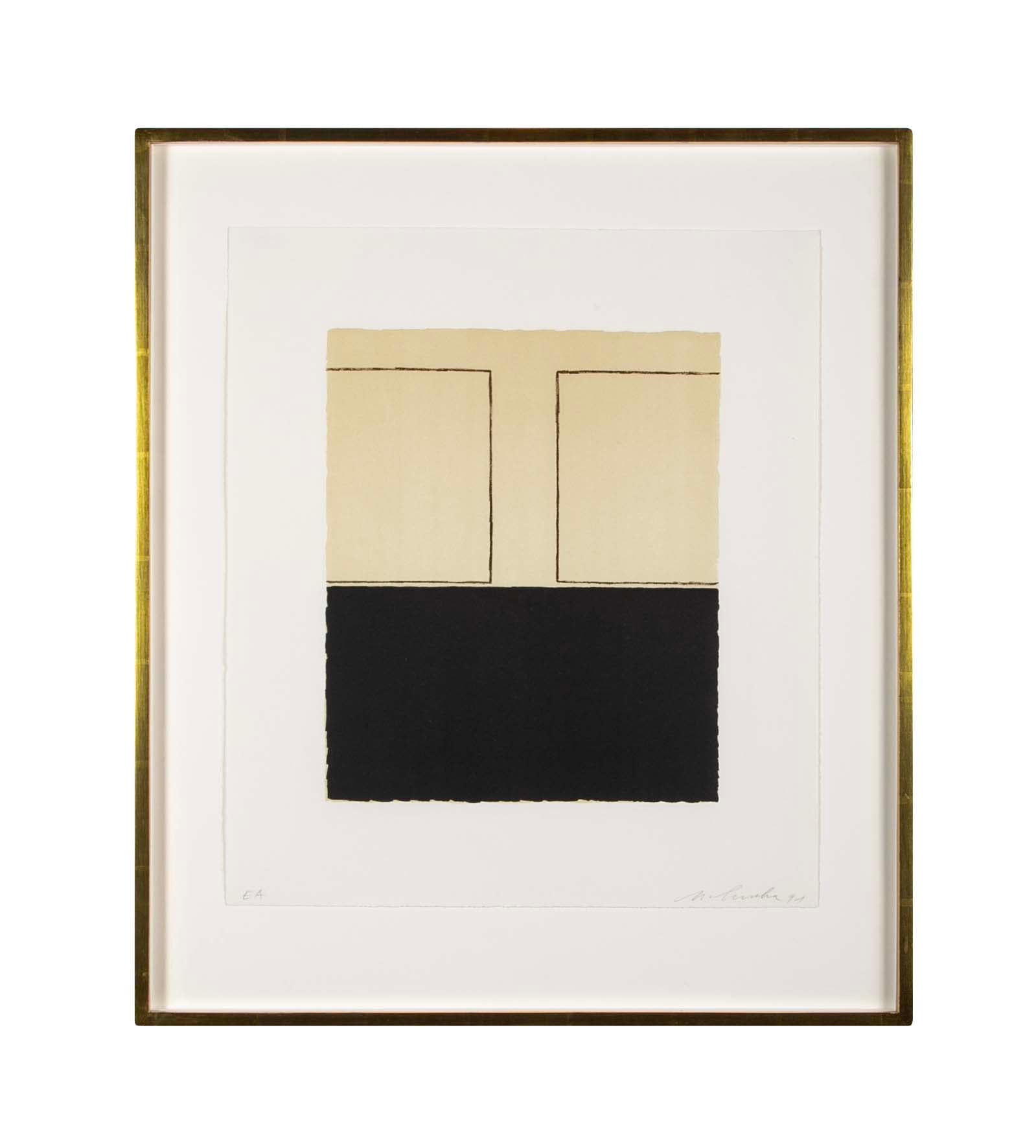 Matias Spescha Untitled Lithograph 1991