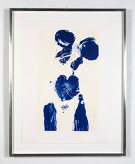 "Helena" Lithograph by French Artist Yves Klein from his "Anthropometries" Series
