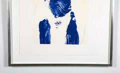 "Helena" Lithograph by French Artist Yves Klein from his "Anthropometries" Series