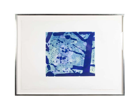 Artists' Proof "Green Coral" Aquatint in Colors by Sam Francis