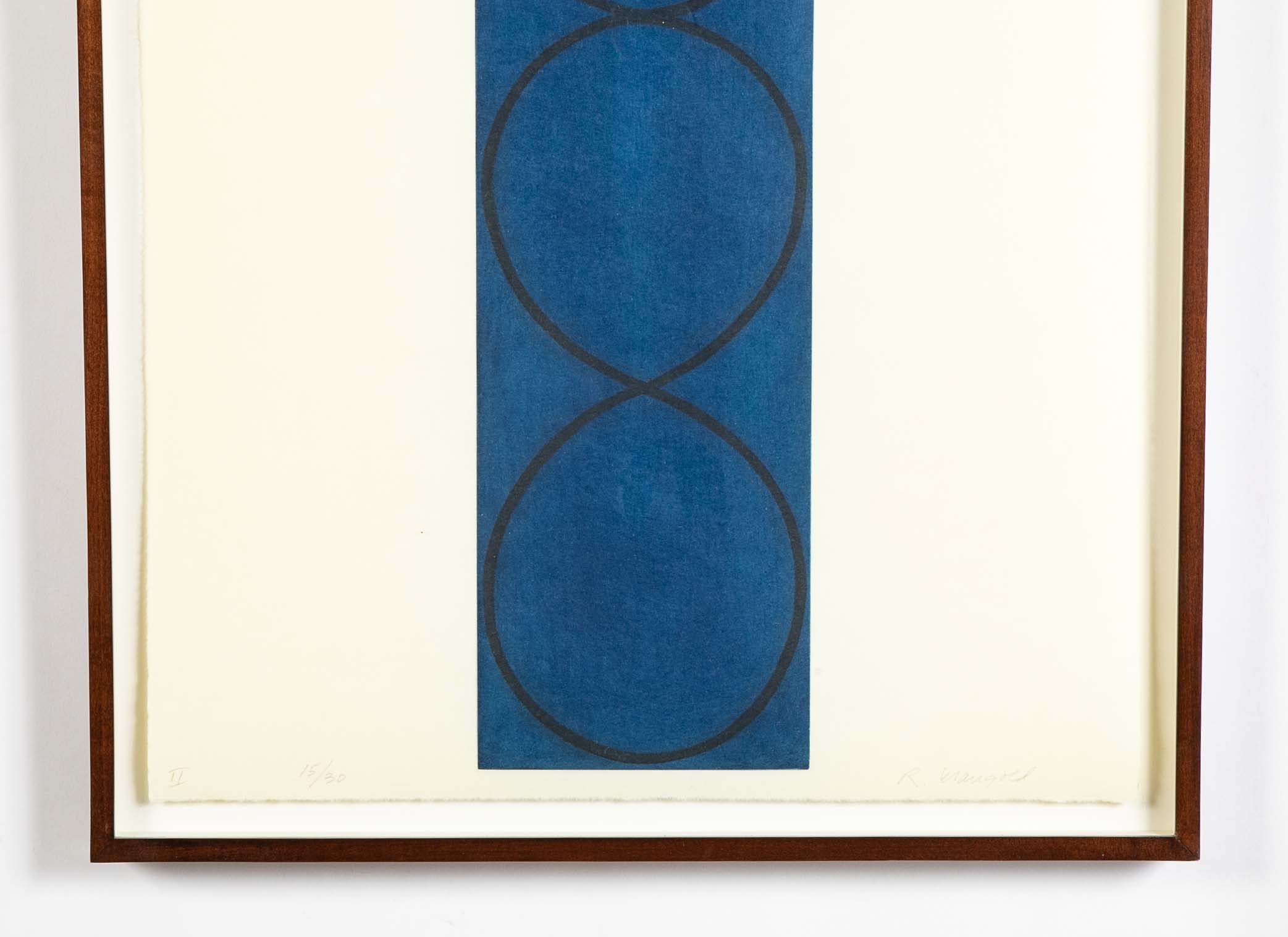 "Four Columns ( I, II, III, IV )" 4 Etchings with Aquatint by Robert Mangold