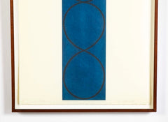 "Four Columns ( I, II, III, IV )" 4 Etchings with Aquatint by Robert Mangold