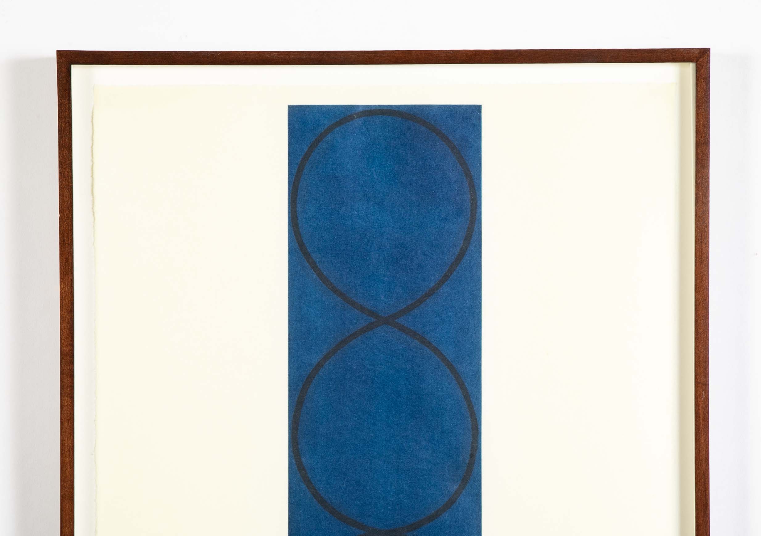 "Four Columns ( I, II, III, IV )" 4 Etchings with Aquatint by Robert Mangold