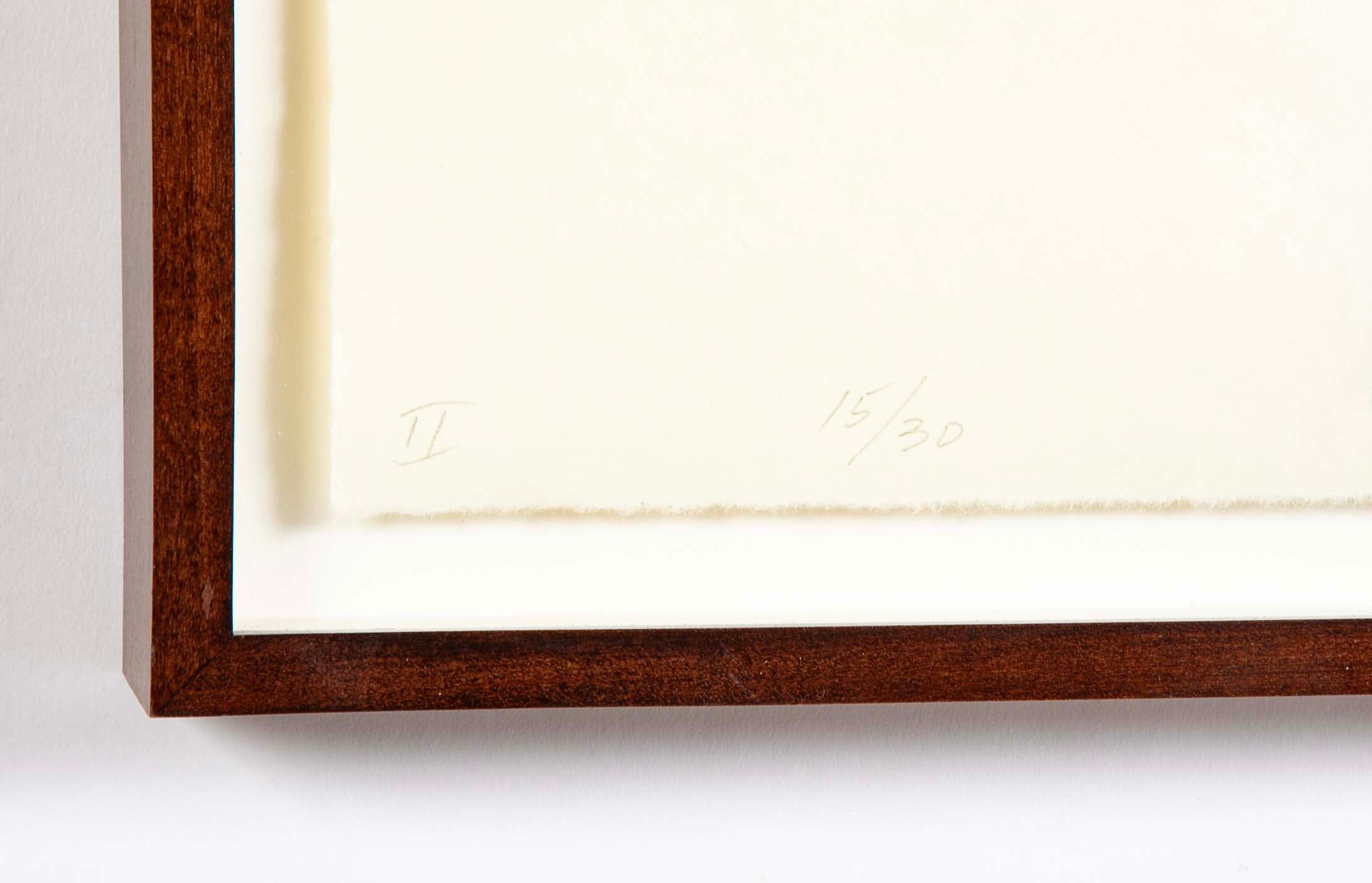 "Four Columns ( I, II, III, IV )" 4 Etchings with Aquatint by Robert Mangold