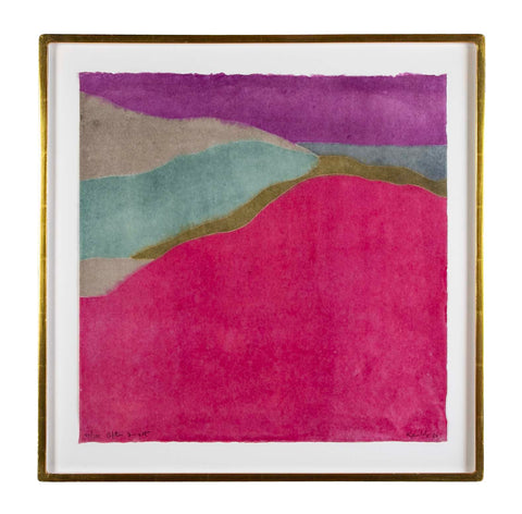 "After Sunset" Serigraph in Colors by Richard Kemble