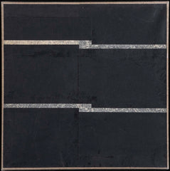 Pair of Acrylics on Paper on Canvas by Austrian Artist Jakob Gasteiger