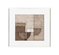 Terry Whybrow "Painting 1410" Oil on Cardboard from The Harbour Series