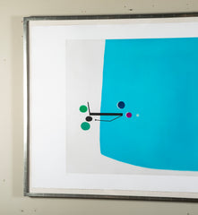 An Etching and Aquatint by Victor Pasmore Titled "The Space Within"