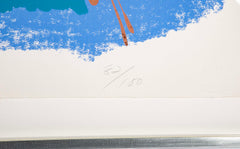 Dan Christensen Signed & Numbered Print by Fine Creations Inc