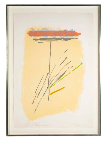 Dan Christensen Signed & Numbered Print by Fine Creations Inc