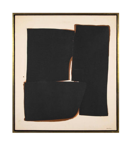 Conrad Marca-Relli Oil & Paper Collage on Canvas