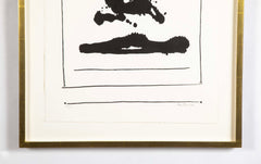 Robert Motherwell, "Untitled" Lithograph