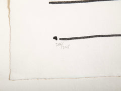 Robert Motherwell, "Untitled" Lithograph