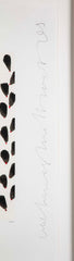 "Wallflowers" Serigraph of Flowers by Donald Sultan