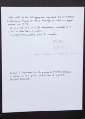 9 Lithographs by Jean Dubuffet from "Conjectures 1983"   -  Priced Individually