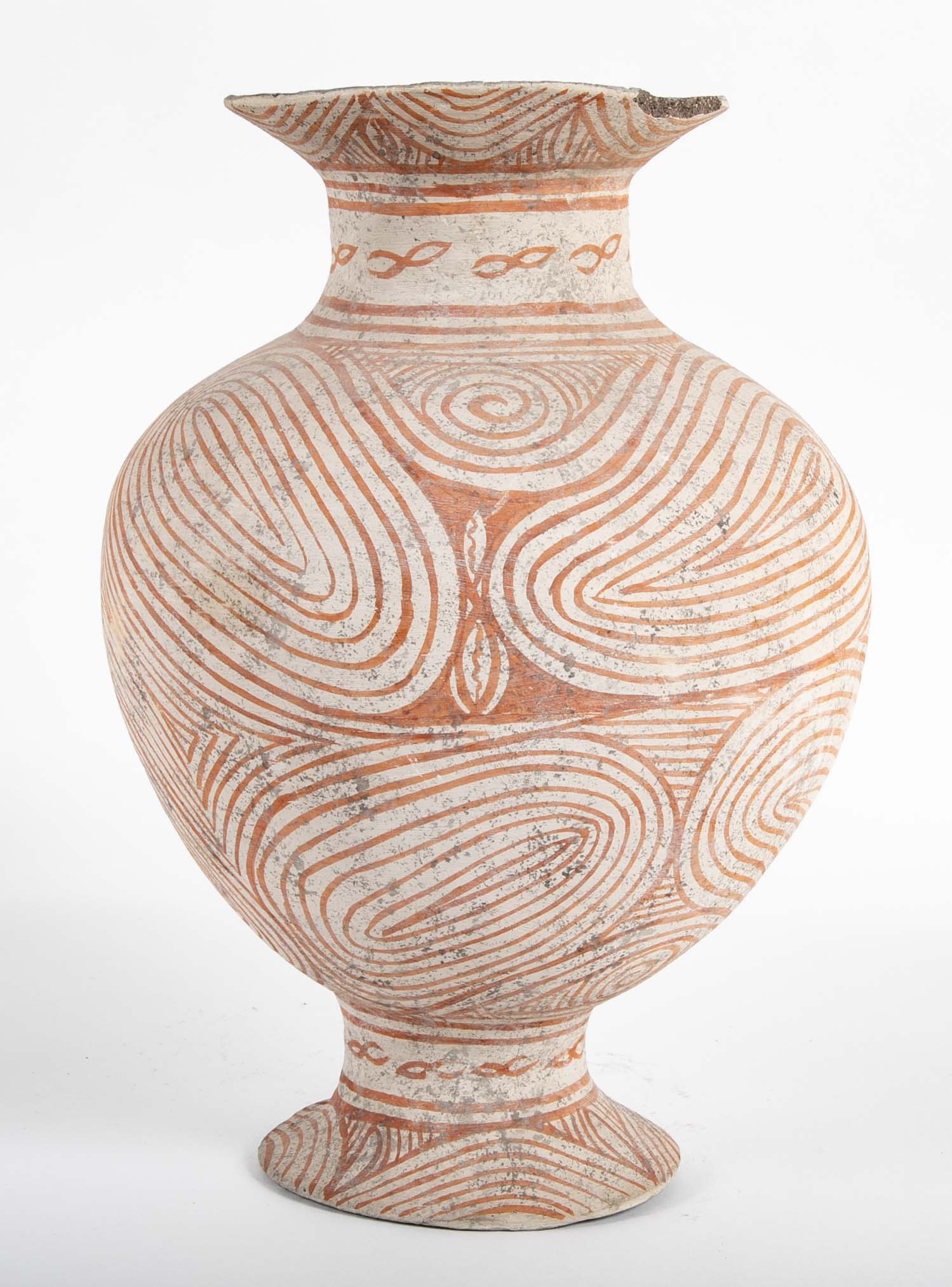 Thai "Ban Chiang" Pottery Vessel