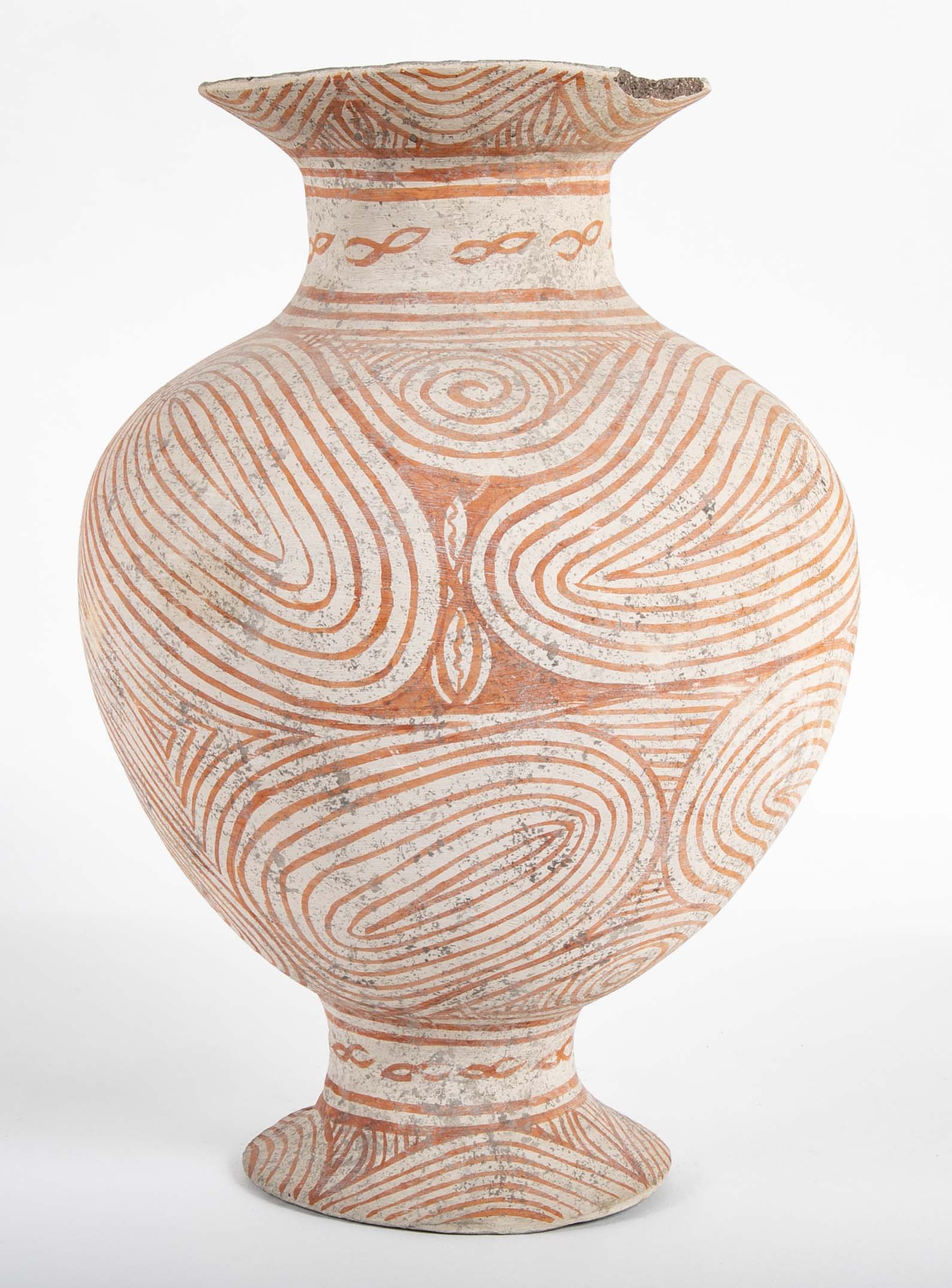 Thai "Ban Chiang" Pottery Vessel