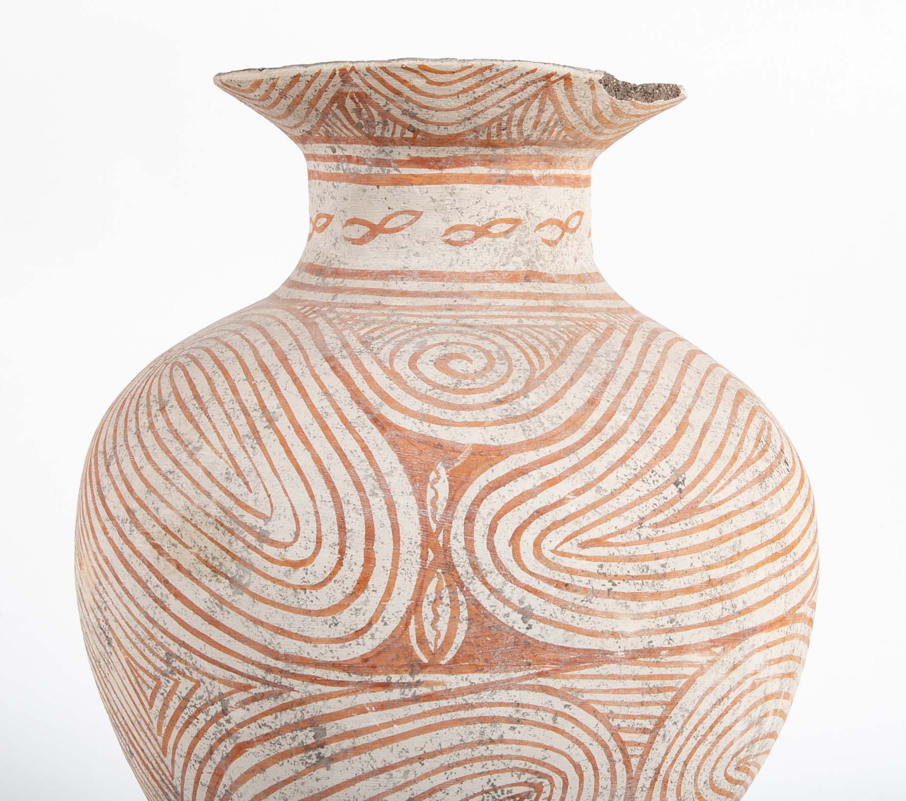 Thai "Ban Chiang" Pottery Vessel