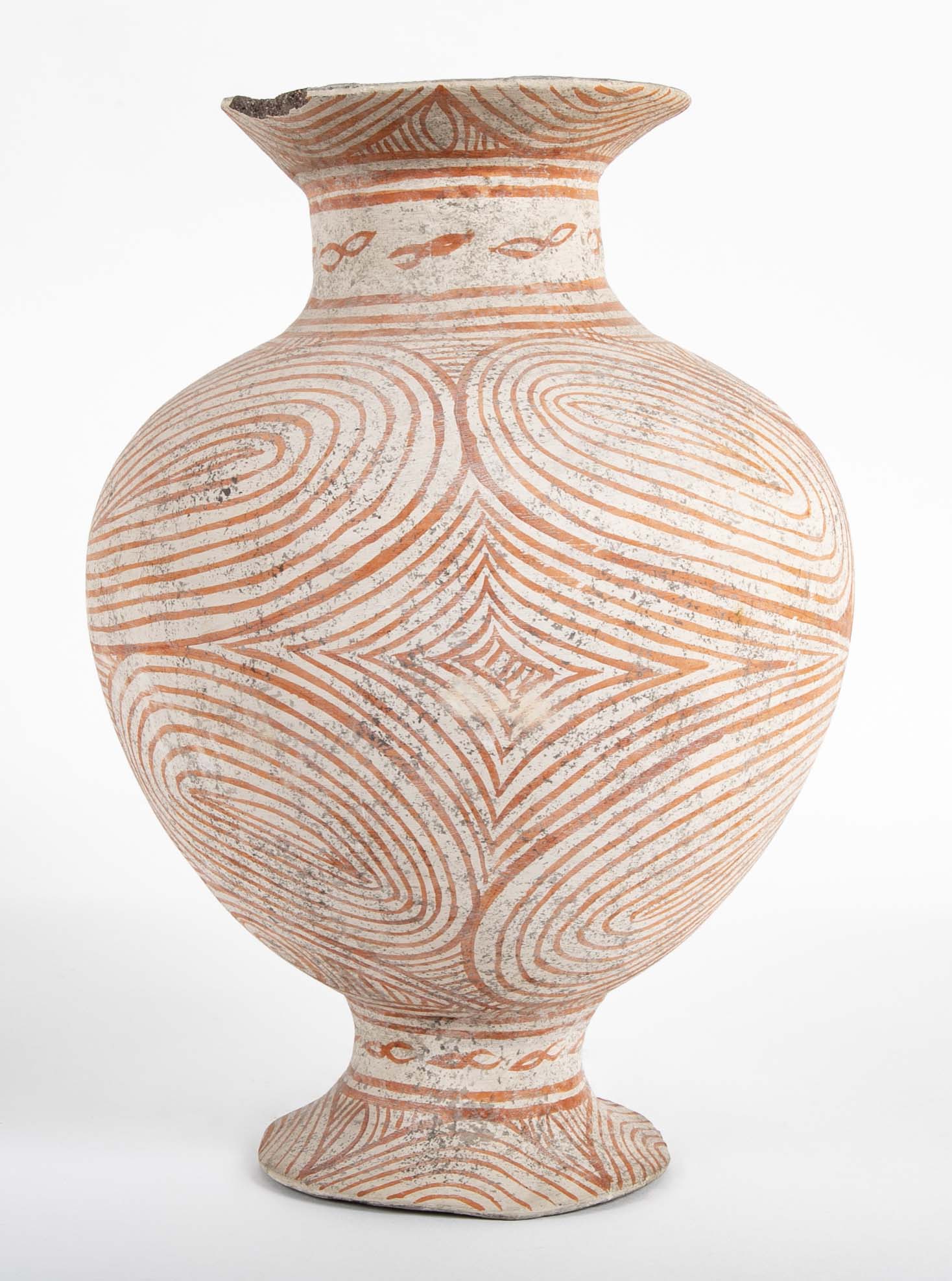 Thai "Ban Chiang" Pottery Vessel