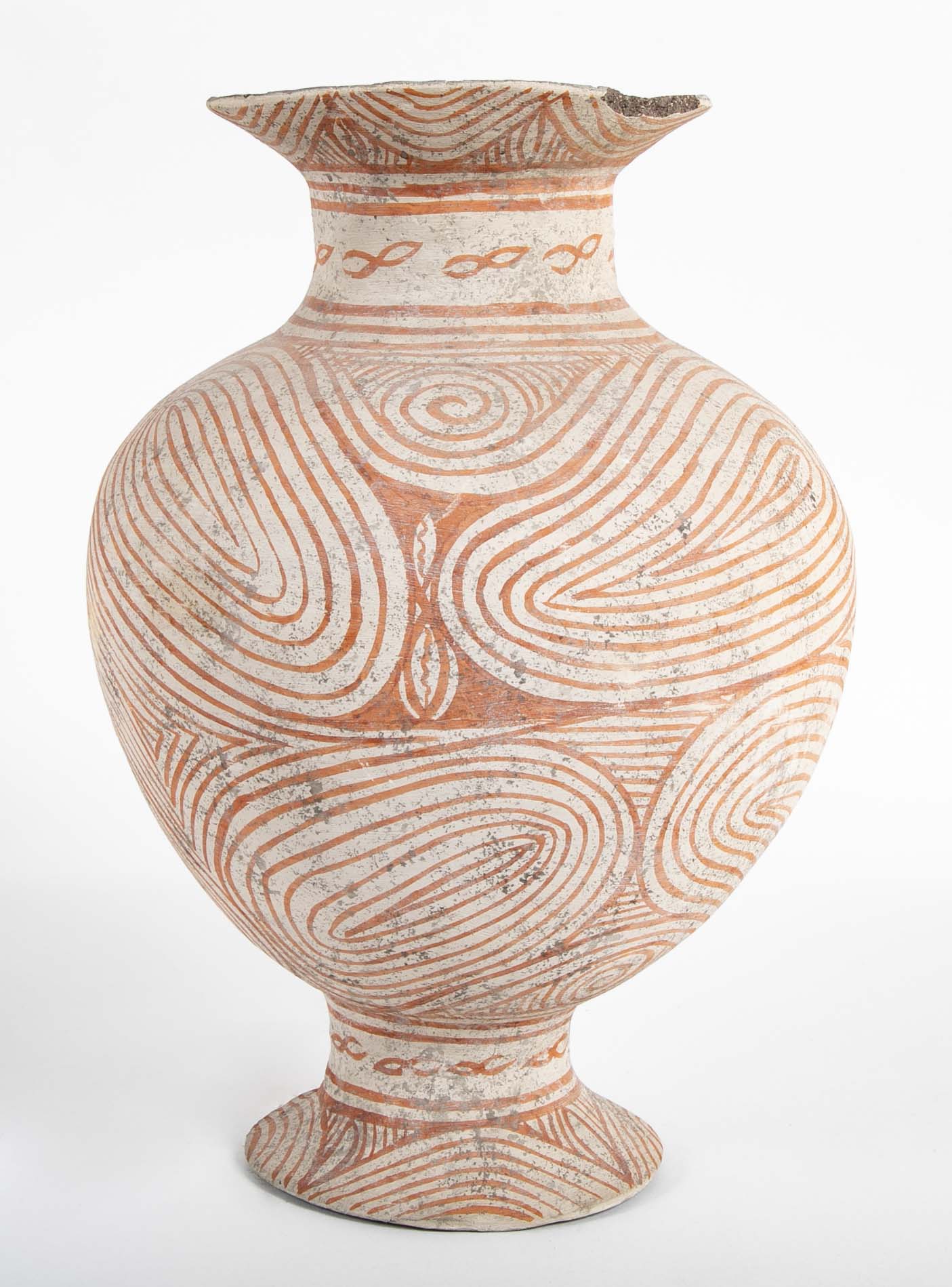 Thai "Ban Chiang" Pottery Vessel