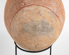 Thai "Ban Chiang" Pottery Vessel On Stand