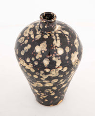 Jizhou Tortoiseshell Glazed Meiping Form Vase