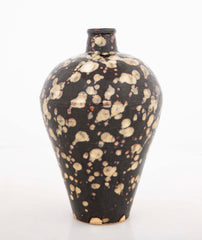 Jizhou Tortoiseshell Glazed Meiping Form Vase
