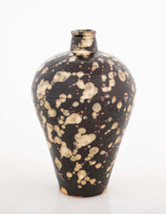 Jizhou Tortoiseshell Glazed Meiping Form Vase