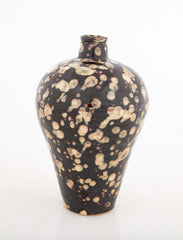 Jizhou Tortoiseshell Glazed Meiping Form Vase