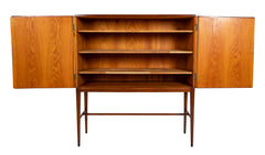 Frode Holm for Illums Bolighus Two-Door Teak Cabinet on Tapered Legs