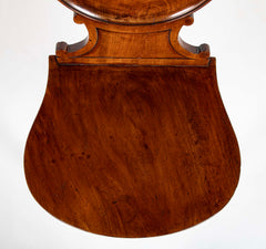 Early 19th Century English Mahogany Hall Chair