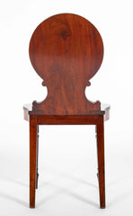 Early 19th Century English Mahogany Hall Chair