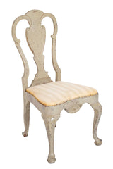 Set of Eight Rococo Style Chairs