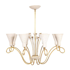 Mid-Century Chandelier by Paavo Tynell for Lightolier