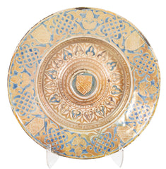 A 19th Century Hispano - Moresque Charger