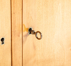 Sycamore Two Door Cabinet on Toupee Feet by Leon & Maurice Jallot